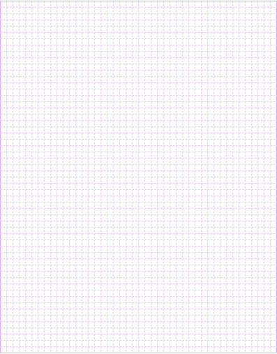 Small Grid Graph Paper Template