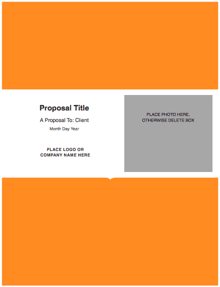 Modern Solid Proposal Template For Pages Modern Solid Proposal Template For Pages