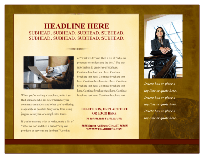 Traditional Elegance Horizontal Template Traditional Elegance Horizontal Template