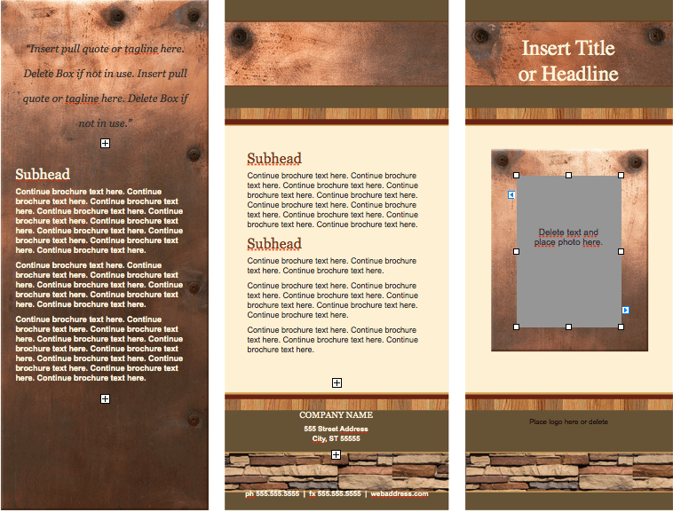 Realty Stylish Brochure Template Realty Stylish Brochure Template