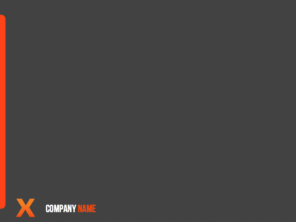 X Grey Keynote Template