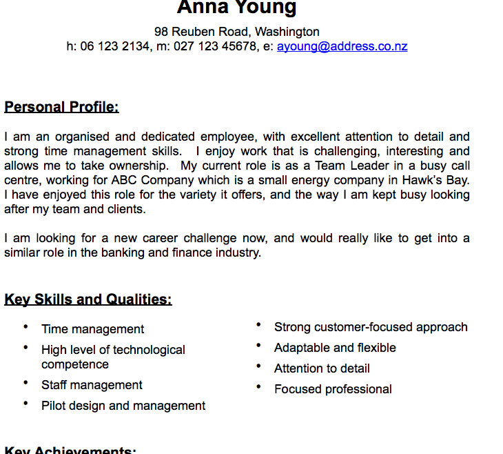 Pages Traditional CV Template (Resume)